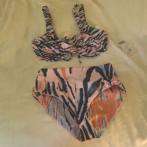 Stylish Multicolor Bikini Set